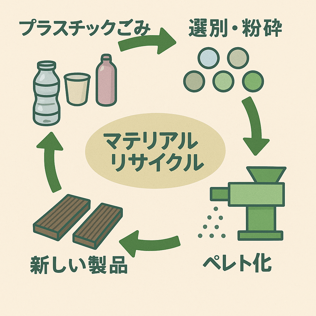 マテリアルリサイクルプロセス